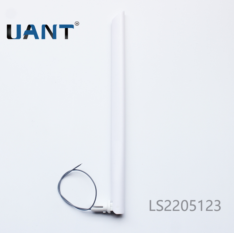 2.4G 青釭劍白色出線天線，L=200mm， 剝線：1/1.5/2